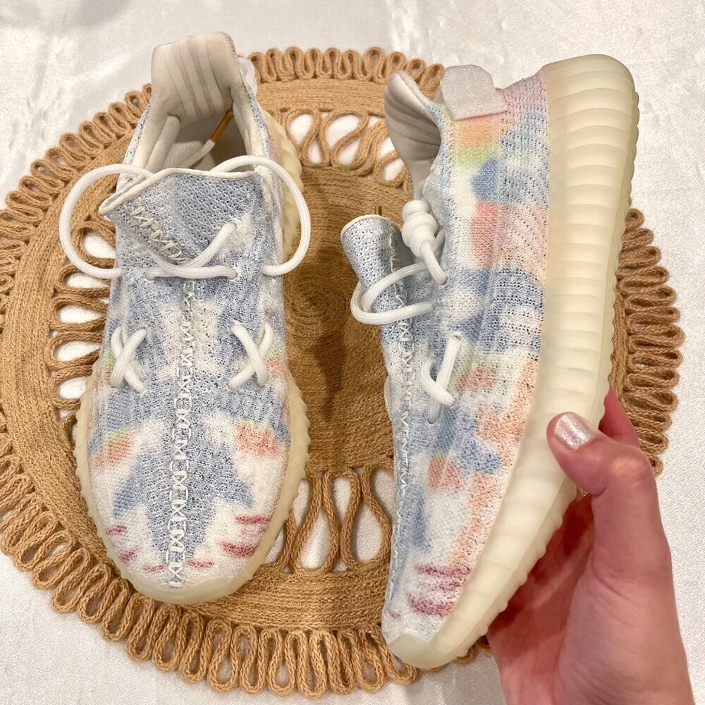 Adidas Yeezy Boost 350 v2 “F&F” Friends & Family Multicolor Sneakers Men's 8